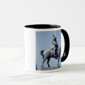 チャールズグスタフの乗馬の彫像Xつ、 マグカップ (正面右)