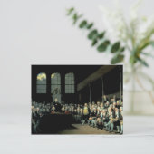 チャールズジェームズキツネアドレッシング・ザ・ハウス ポストカード (スタンド正面)