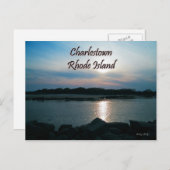 チャールズタウンロードアイランドポストカード ポストカード (正面/裏面)