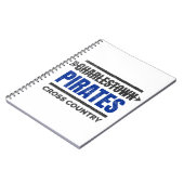 チャールズタウン海賊クロスカントリーマグ ノートブック (左側)