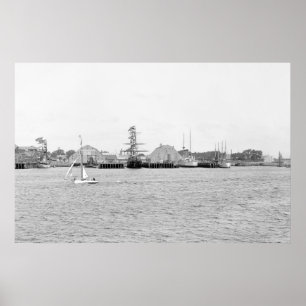 チャールズタウン海軍造船所: 1900年 ポスター