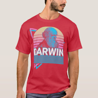 チャールズダーウィン進化論レトロギフト1 Tシャツ