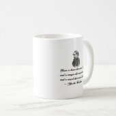 チャールズディケンズウインターミューチュアルフレンド引用文 コーヒーマグカップ (正面右)