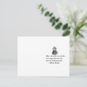 チャールズディケンズウインターミューチュアルフレンド引用文 ポストカード (スタンド正面)