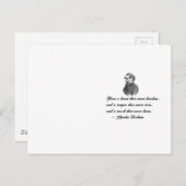 チャールズディケンズウインターミューチュアルフレンド引用文 ポストカード (正面/裏面)