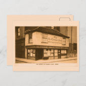 チャールズディケンズオールドキュリオシットショップロンドン ポストカード (正面/裏面)