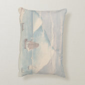 チャールズハミルトンスミス – ボーフォートアイランドと山 アクセントクッション (裏面(縦))