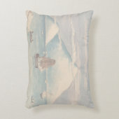 チャールズハミルトンスミス – ボーフォートアイランドと山 アクセントクッション (正面(垂直))