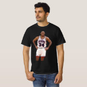 チャールズバークリーTシャツバスケットボールファンフード付きスウェットシャツ Tシャツ (正面フル)