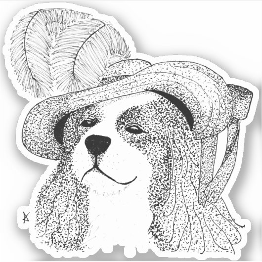 チャールズファンシーとハット シール (正面)