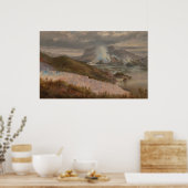 チャールズブルームフィールドピンクテラス ポスター (キッチン)