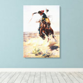 チャールズマリオンラッセルアバートホス キャンバスプリント (インサイチュ (ウッドフロア))