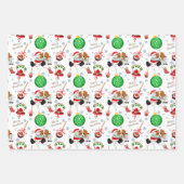 チャールズメリークリスマスの騎士 ラッピングペーパーシート (正面3)