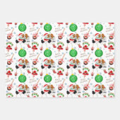 チャールズメリークリスマスの騎士 ラッピングペーパーシート (正面)