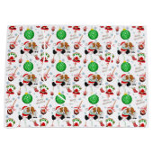 チャールズメリークリスマスの騎士 ラージペーパーバッグ (正面)