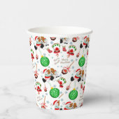 チャールズメリークリスマスの騎士 紙コップ (右)