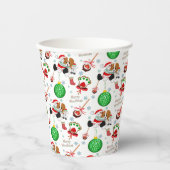 チャールズメリークリスマスの騎士 紙コップ (正面)