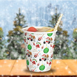 チャールズメリークリスマスの騎士 紙コップ