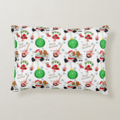 チャールズメリーリスマス王が逃げる アクセントクッション (裏面)