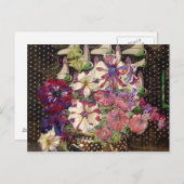 チャールズレンニーマッキントシュペチュニアス ポストカード (正面/裏面)