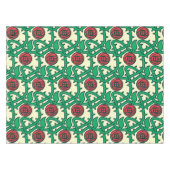 チャールズレンニーマッキントッシュバラパターンテーブルクロス テーブルクロス (正面(横))