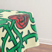 チャールズレンニーマッキントッシュバラパターンテーブルクロス テーブルクロス (インサイチュ)