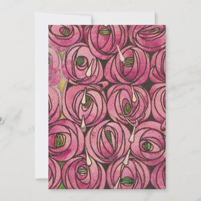 チャールズレンニーマッキントッシュ – バラ (正面)