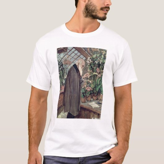 チャールズロバートダーウィン Tシャツ (正面)
