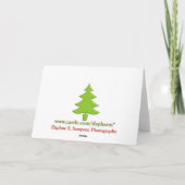 チャールズ三世のスパニエル犬 シーズンカード (裏面)