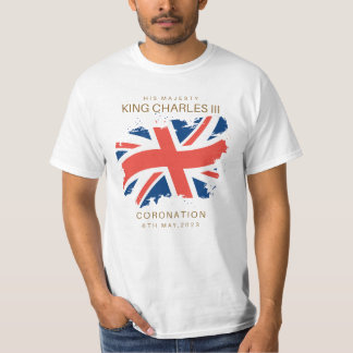 チャールズ三世の戴冠式2023英国王室の人 Tシャツ