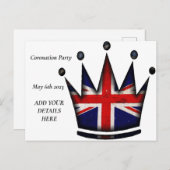 チャールズ三世の王ポストカードの戴冠式 ポストカード (正面/裏面)