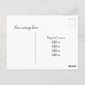 チャールズ三世の記念はがき ポストカード (裏面)