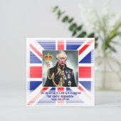 チャールズ三世 招待状 (スタンド正面)