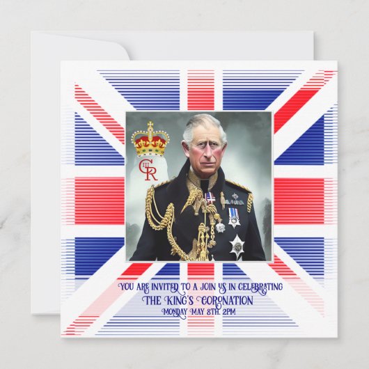 チャールズ三世 招待状 (正面)