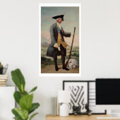 チャールズ三世(1716-88)王は狩人として、1786/88 ポスター (ホームオフィス)