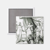 チャールズ与え1世は詐欺師で王冠だった マグネット (正面/裏面)