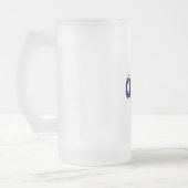 チャールズ名前によってスタイル曇らされるマグ フロストグラスビールジョッキ (左)