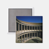 チャールズ宮殿の円形の中庭 マグネット (正面/裏面)