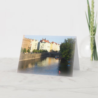 チャールズ川の眺め カード