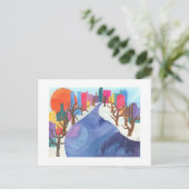 チャールズ川アットウィンタータイム ポストカード (スタンド正面)