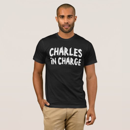 チャールズ担当パパボスTシャツ Tシャツ (正面フル)