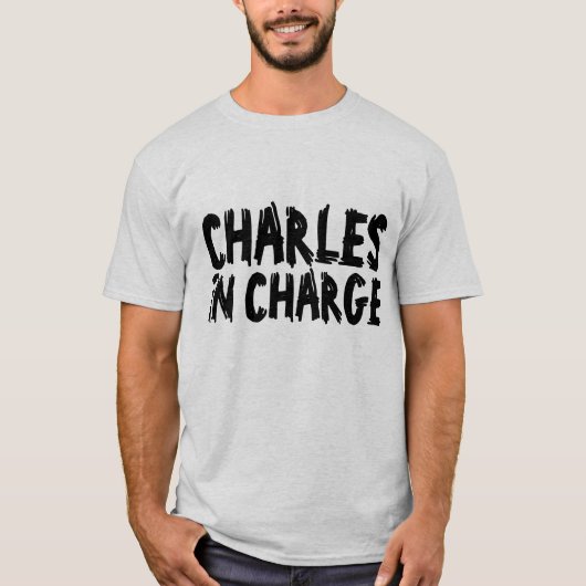チャールズ担当ボスTシャツ Tシャツ (正面)