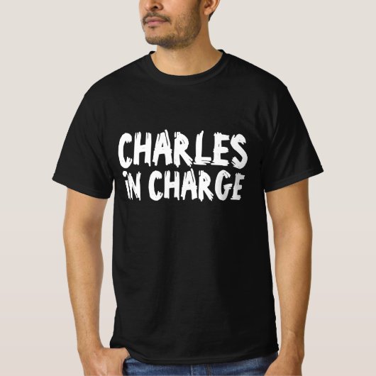 チャールズ担当ボスTシャツ Tシャツ (正面)