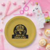 チャールズ王の英国王室の戴冠式 ペーパープレート (パーティー)