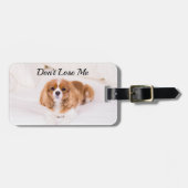 チャールズ王は私を失わない ラゲッジタグ (正面横)