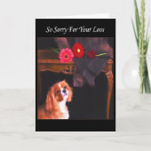 チャールズ王を失い申し訳ない カード (正面)