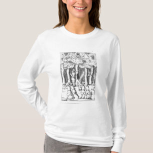 チャールズ王オークの木に隠れるII Tシャツ