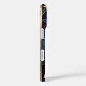 チャールズ王ステンドグラスのピンクの星 Case-Mate iPhoneケース (裏面 / 右)