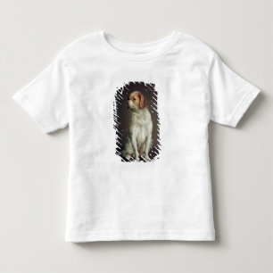 チャールズ王スパニエル犬のポートレート トドラーTシャツ