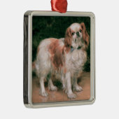 チャールズ王スパニエル犬1907年 メタルオーナメント (右)